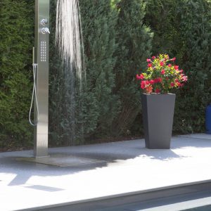 Outdoor E Luxury Stainless Steel Shower