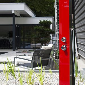 Outdoor S Luxury Glass Solar Shower