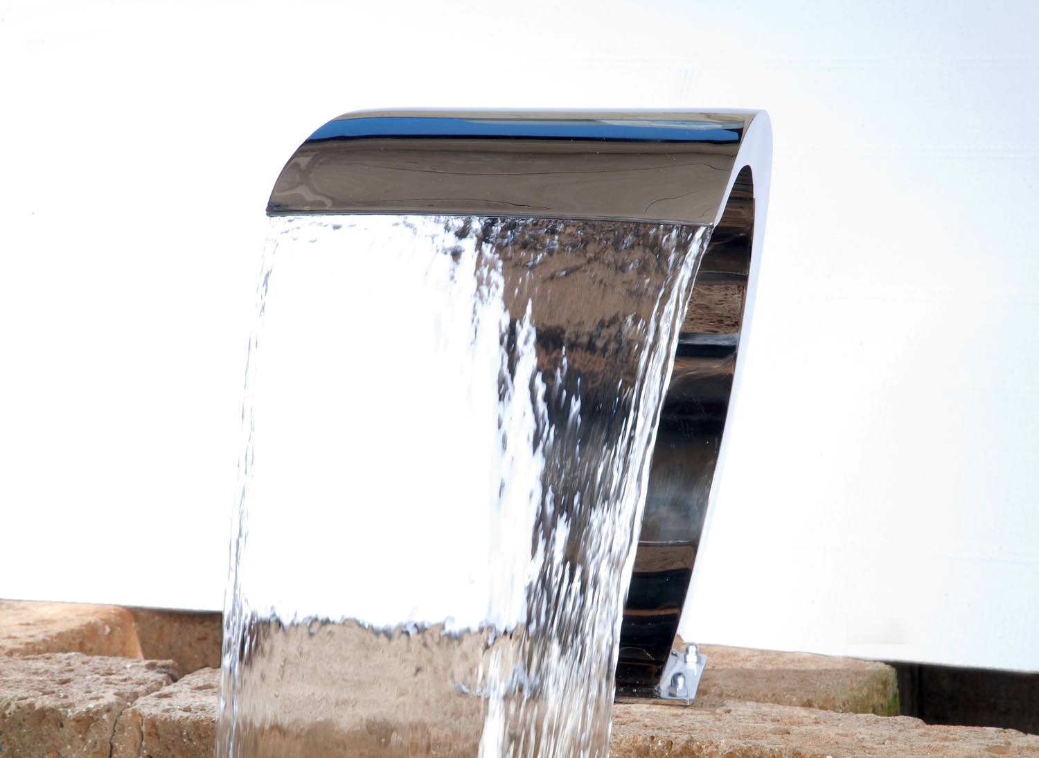 Gush P Luxury Stainless Steel Pool Fountain - Image 2