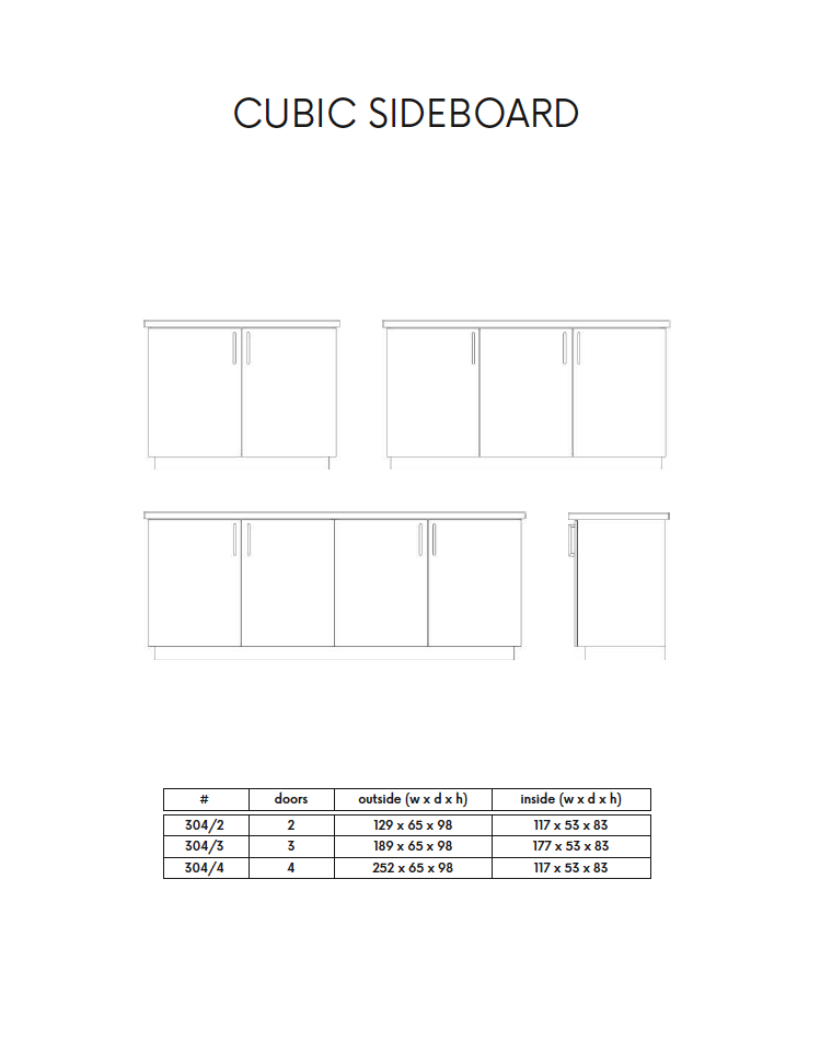 Outdoor Sideboard Box Luxury Custom Cubic - Image 5