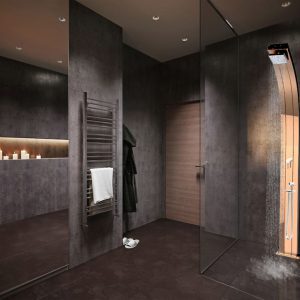 Outdoor shower luxury design