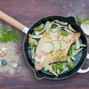 Pan Cast Iron Cookware Ferleon