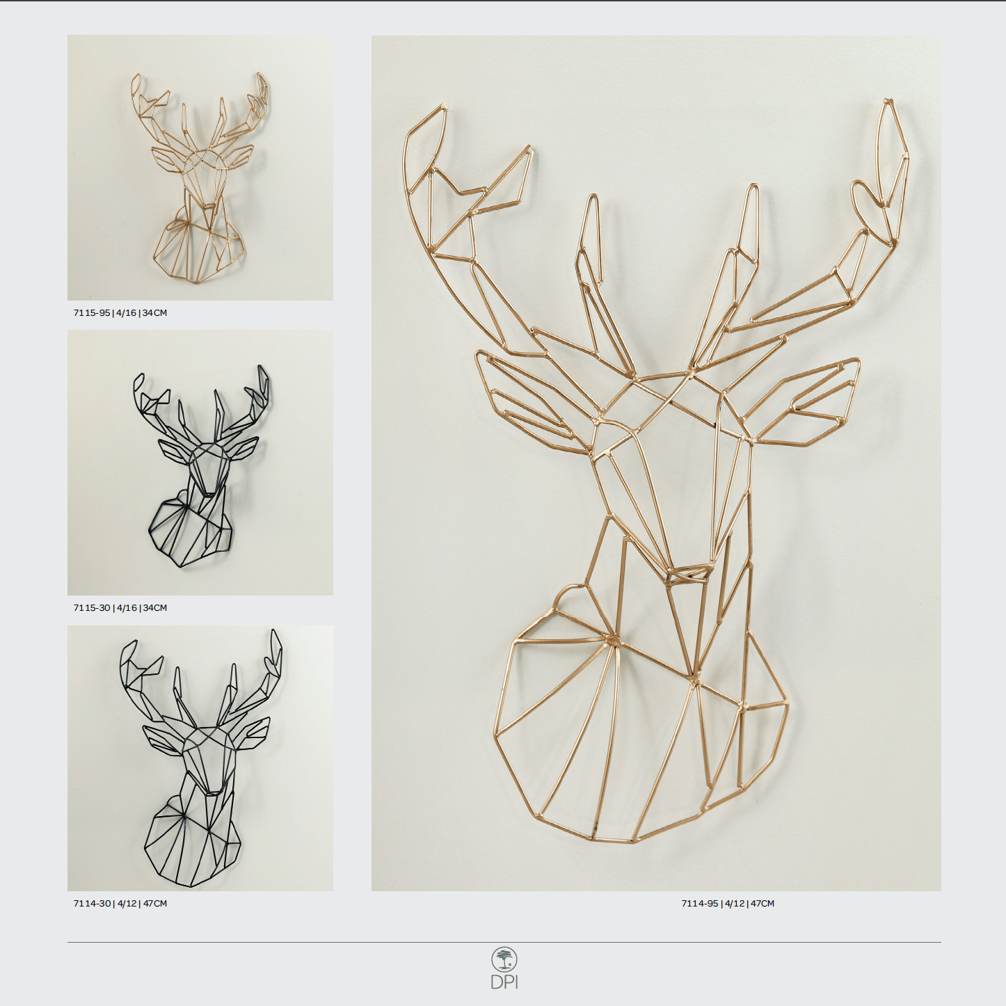 Golden Decorations Christmas Reindeer Trees Accessories - Image 4