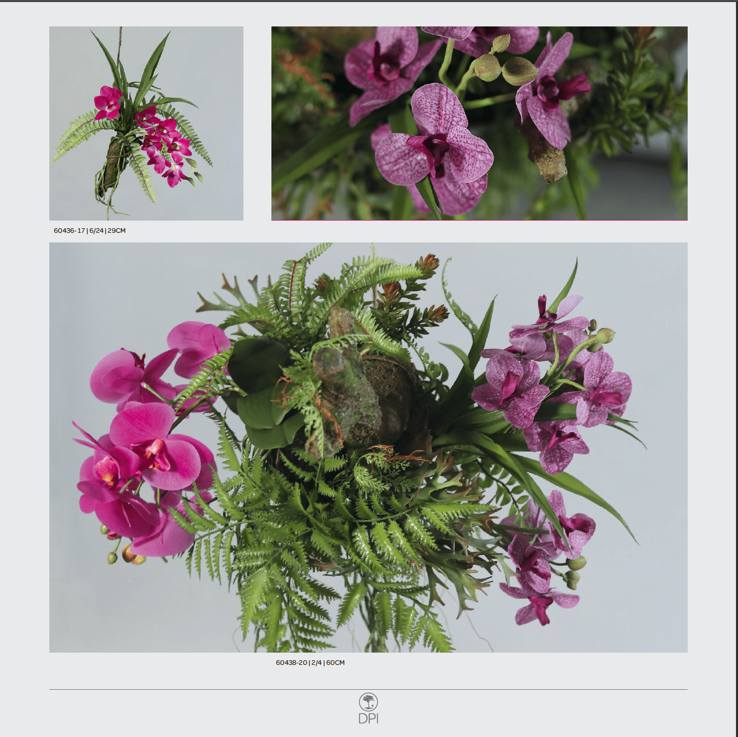 Hanging Orchids High Quality Artificial Flowers