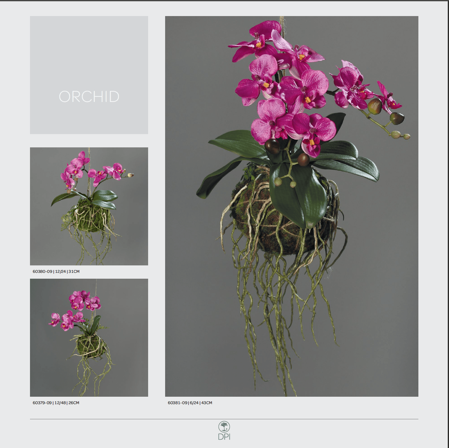 Hanging Orchids High Quality Artificial Flowers - Image 3