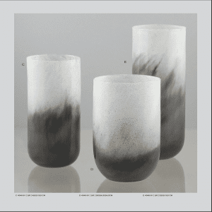 Black and White Large Vases