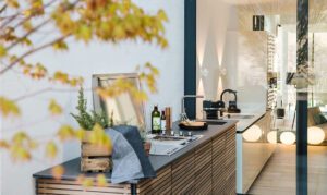 Cubic Outdoor Kitchen